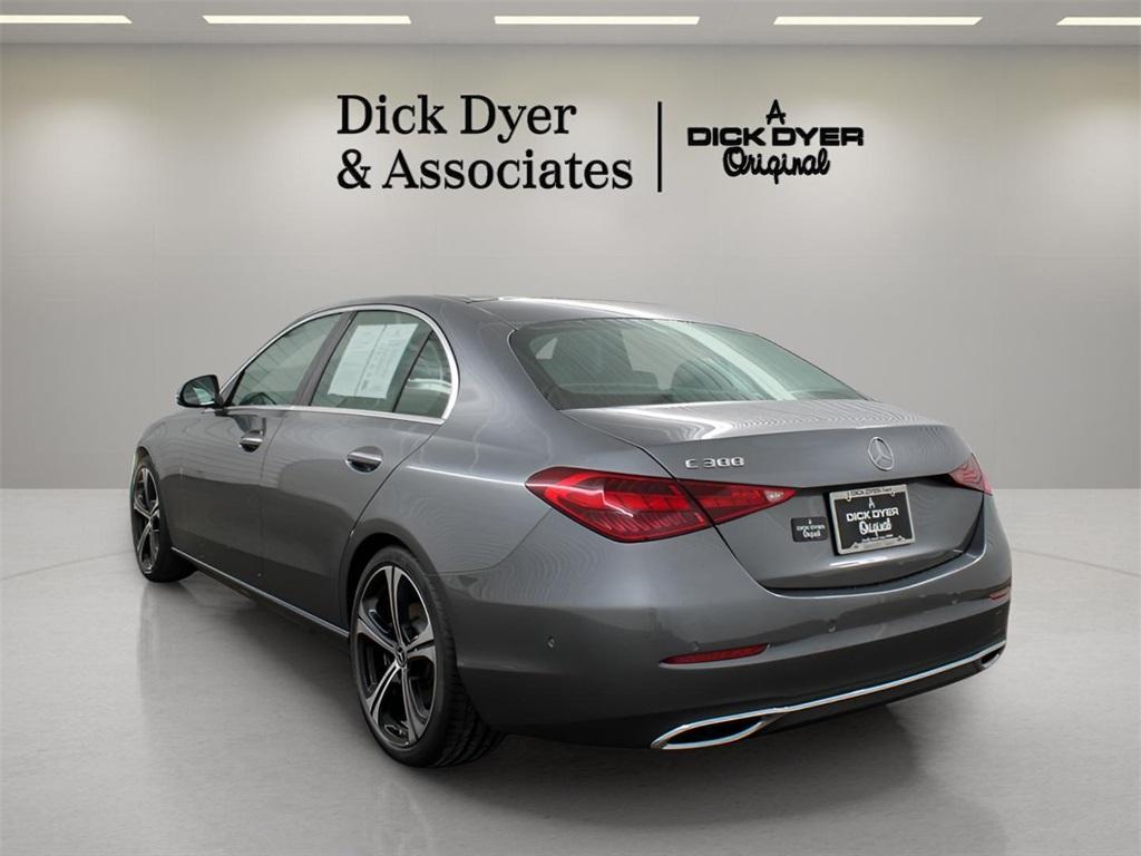 used 2022 Mercedes-Benz C-Class car, priced at $37,989