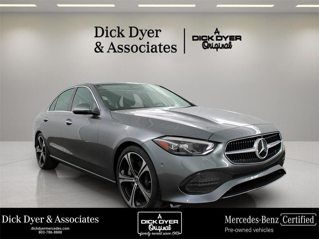 used 2022 Mercedes-Benz C-Class car, priced at $37,989
