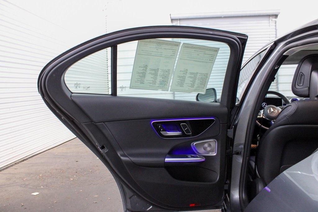 used 2022 Mercedes-Benz C-Class car, priced at $37,989