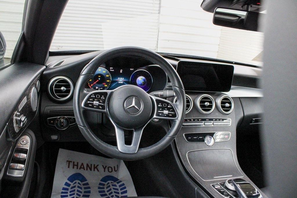 used 2019 Mercedes-Benz C-Class car, priced at $31,989