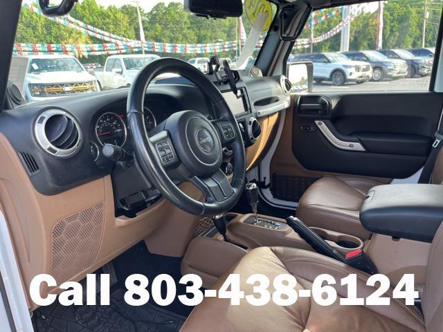 used 2014 Jeep Wrangler Unlimited car, priced at $17,801