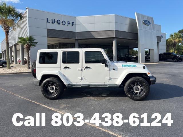 used 2014 Jeep Wrangler Unlimited car, priced at $17,801