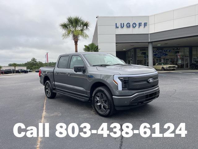 new 2025 Ford F-150 Lightning car, priced at $68,465
