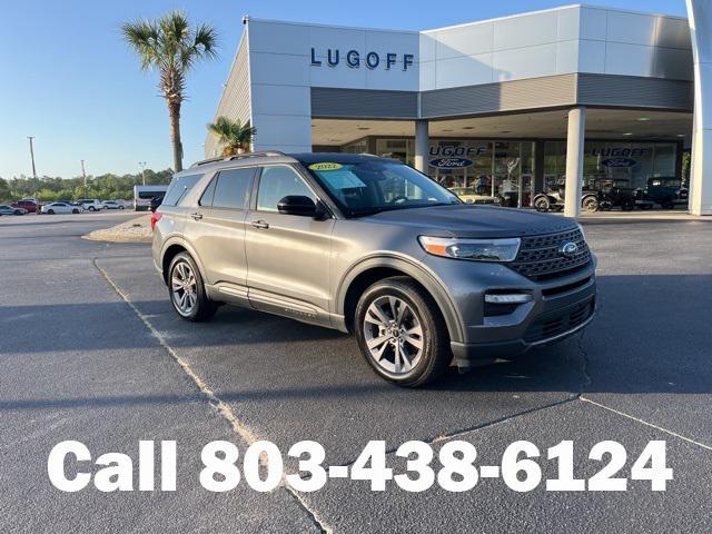 used 2022 Ford Explorer car, priced at $27,999