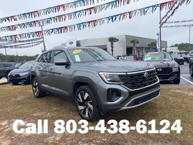 used 2024 Volkswagen Atlas Cross Sport car, priced at $25,999