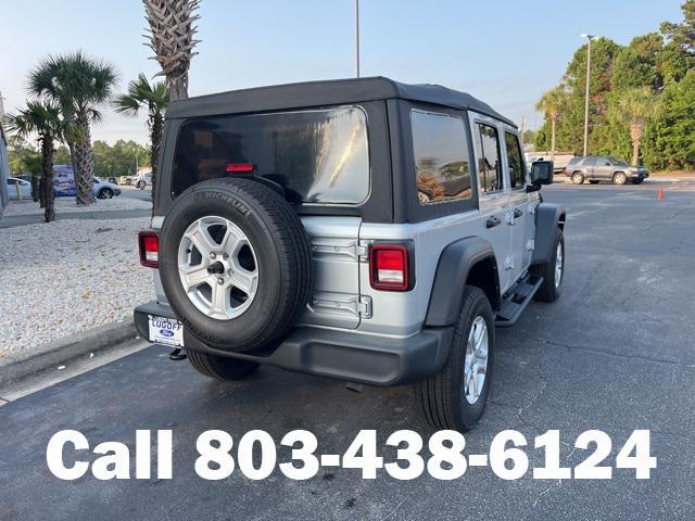 used 2022 Jeep Wrangler Unlimited car, priced at $32,055
