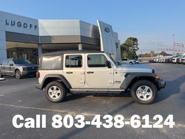 used 2022 Jeep Wrangler Unlimited car, priced at $32,055