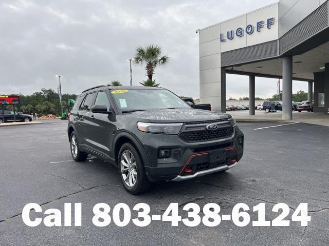 used 2022 Ford Explorer car, priced at $31,499