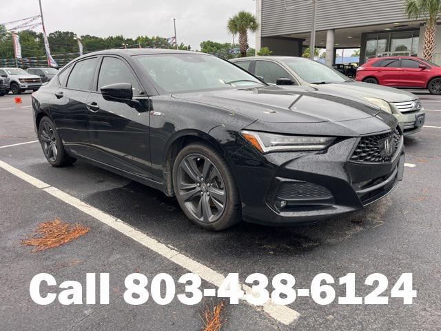 used 2022 Acura TLX car, priced at $29,999