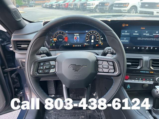 new 2025 Ford Mustang car, priced at $75,555