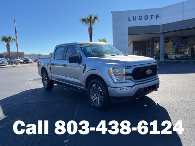 used 2021 Ford F-150 car, priced at $33,659