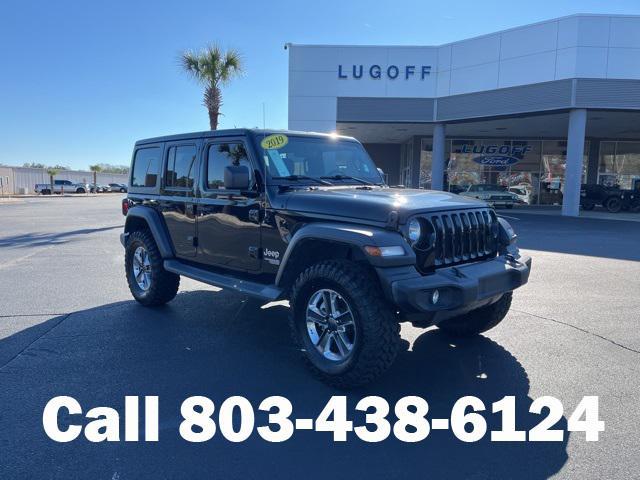 used 2019 Jeep Wrangler Unlimited car, priced at $24,939