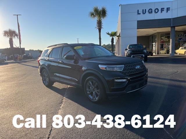 used 2022 Ford Explorer car, priced at $24,999