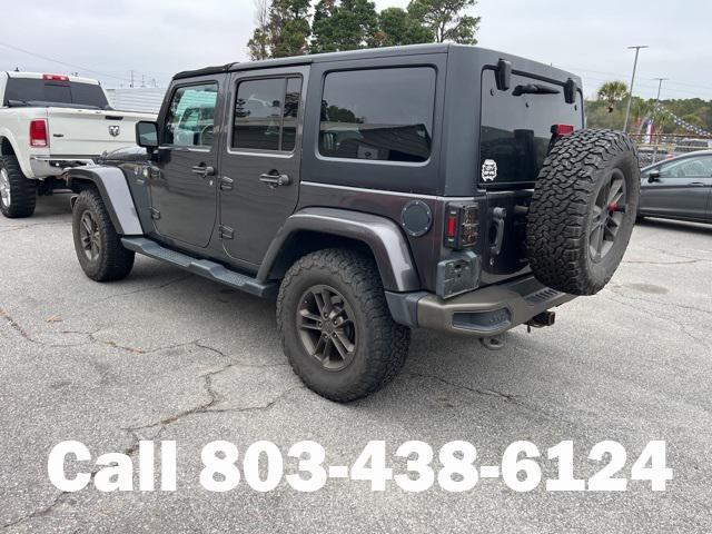 used 2017 Jeep Wrangler Unlimited car, priced at $23,859