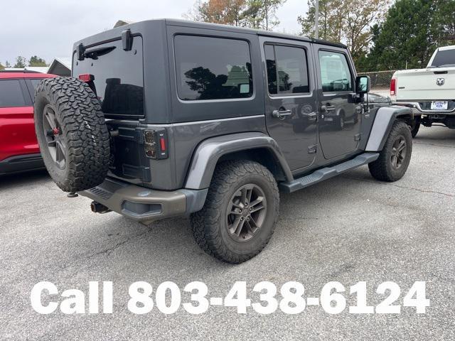 used 2017 Jeep Wrangler Unlimited car, priced at $23,859