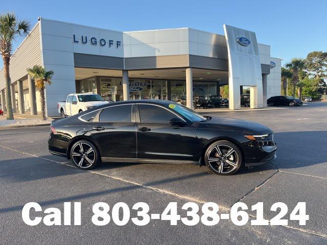 used 2023 Honda Accord Hybrid car, priced at $29,680