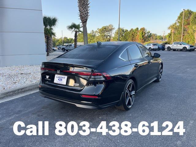 used 2023 Honda Accord Hybrid car, priced at $29,680