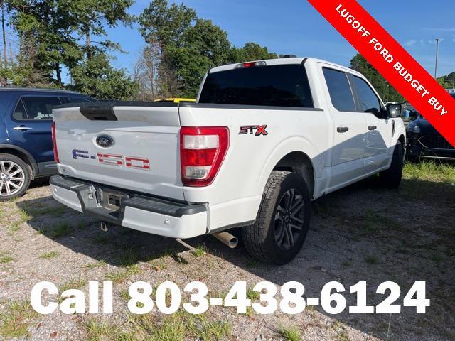 used 2021 Ford F-150 car, priced at $15,909