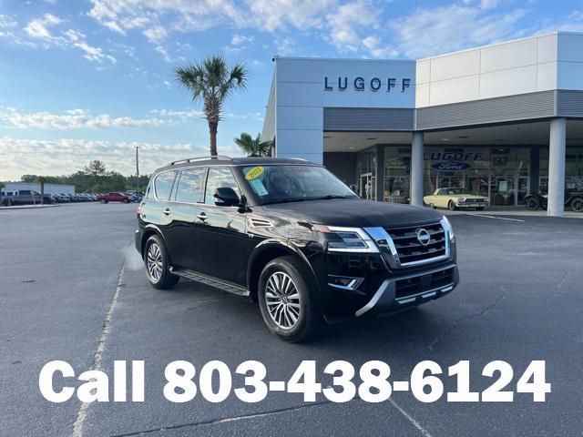used 2022 Nissan Armada car, priced at $34,999