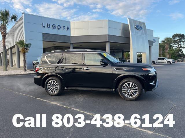 used 2022 Nissan Armada car, priced at $34,999