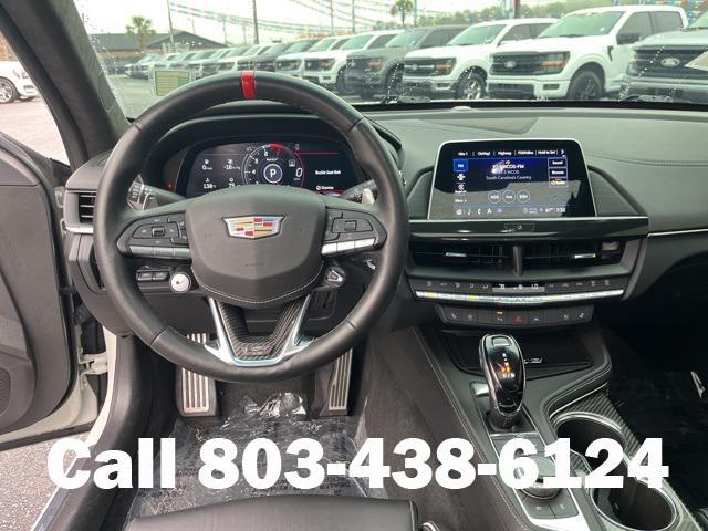 used 2023 Cadillac CT4-V car, priced at $51,999