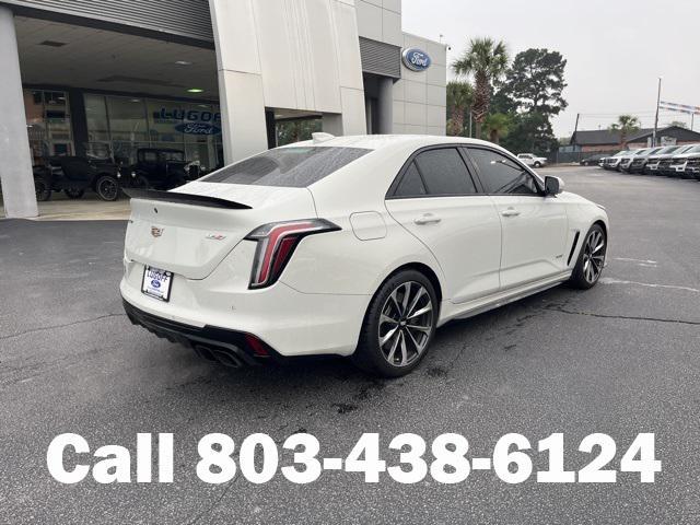 used 2023 Cadillac CT4-V car, priced at $51,999