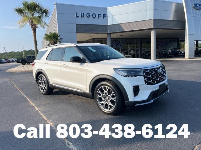 new 2025 Ford Explorer car, priced at $55,490