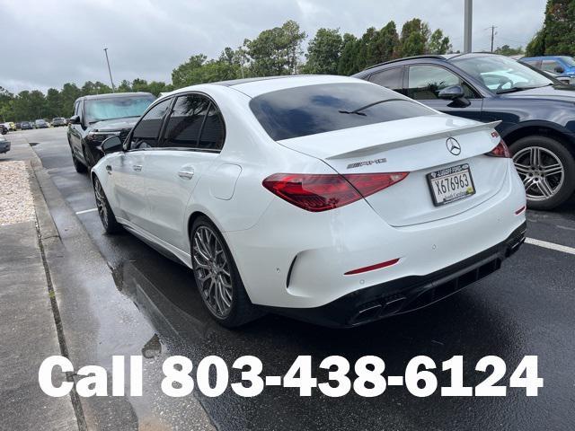 used 2024 Mercedes-Benz AMG C 63 car, priced at $82,360