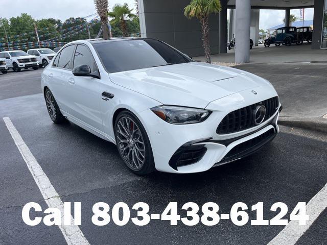 used 2024 Mercedes-Benz AMG C 63 car, priced at $82,360