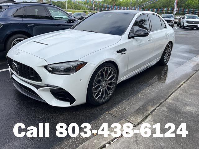 used 2024 Mercedes-Benz AMG C 63 car, priced at $82,360