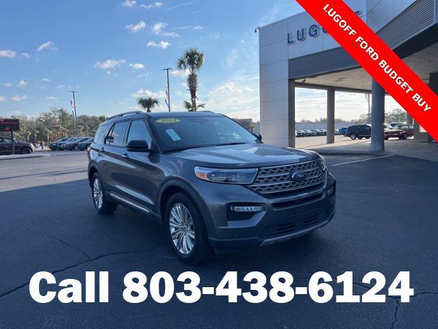 used 2021 Ford Explorer car, priced at $24,389