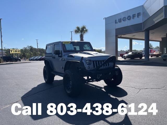 used 2016 Jeep Wrangler car, priced at $23,999