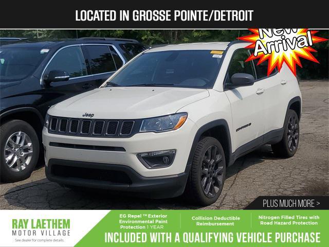 used 2021 Jeep Compass car, priced at $16,495