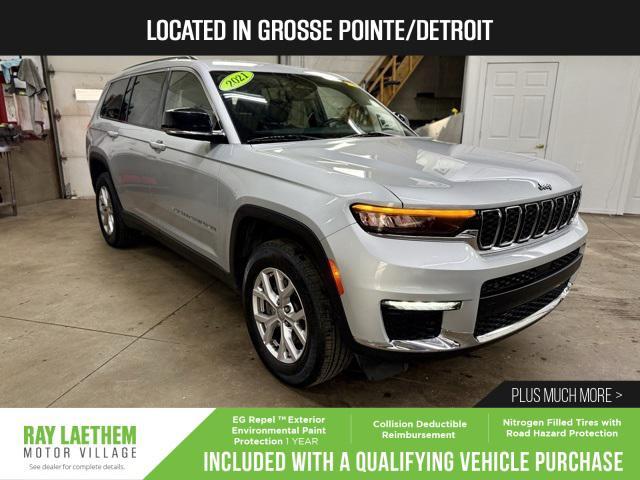 used 2021 Jeep Grand Cherokee L car, priced at $30,595