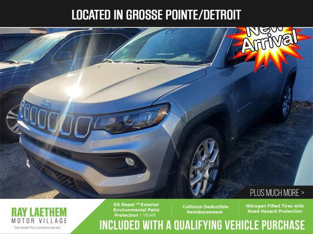 used 2022 Jeep Compass car, priced at $23,495