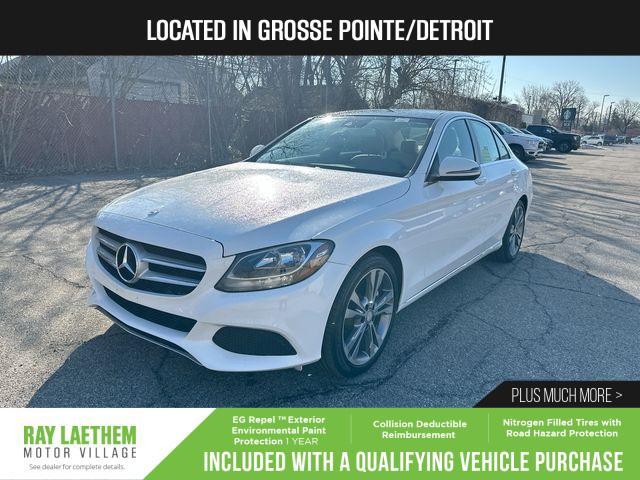 used 2017 Mercedes-Benz C-Class car, priced at $17,399