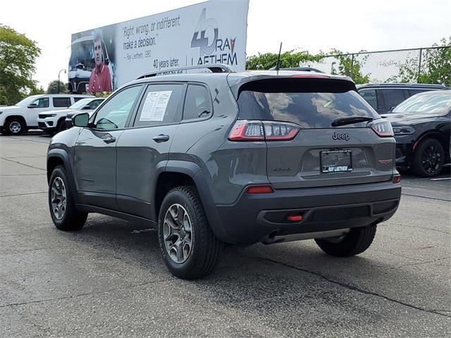 used 2022 Jeep Cherokee car, priced at $26,567