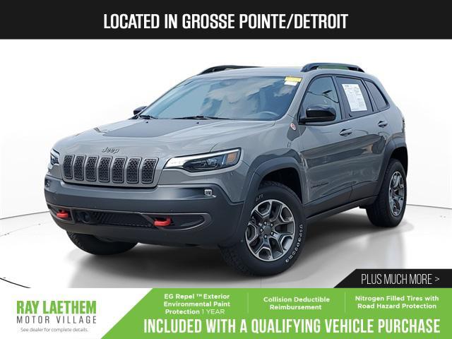 used 2022 Jeep Cherokee car, priced at $26,995