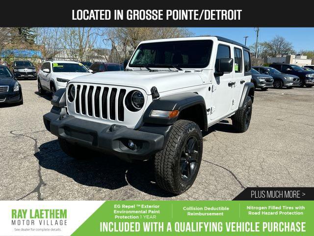 used 2021 Jeep Wrangler Unlimited car, priced at $30,927