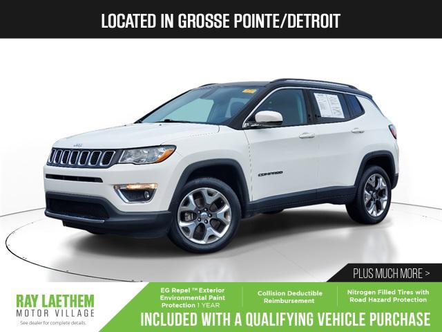 used 2019 Jeep Compass car, priced at $19,495