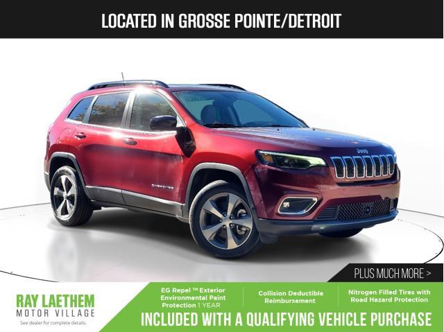 used 2022 Jeep Cherokee car, priced at $26,495