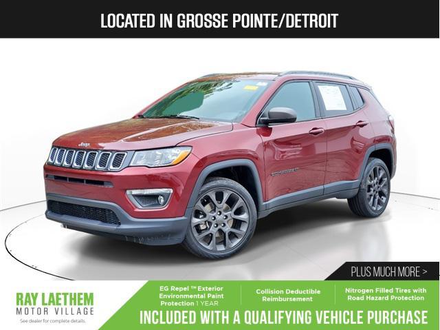 used 2021 Jeep Compass car, priced at $21,295