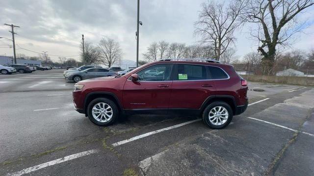 used 2021 Jeep Cherokee car, priced at $22,082