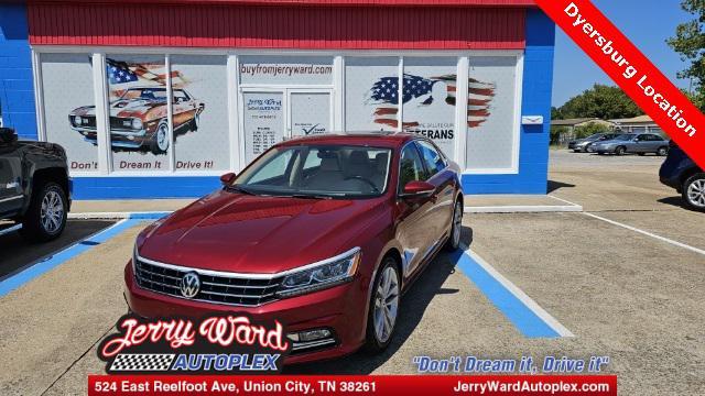 used 2018 Volkswagen Passat car, priced at $17,816