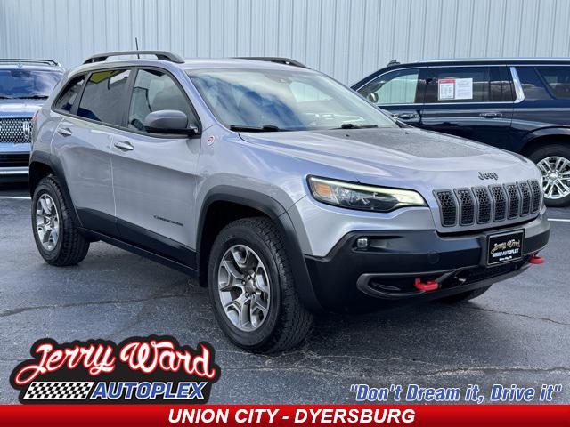 used 2021 Jeep Cherokee car, priced at $24,923