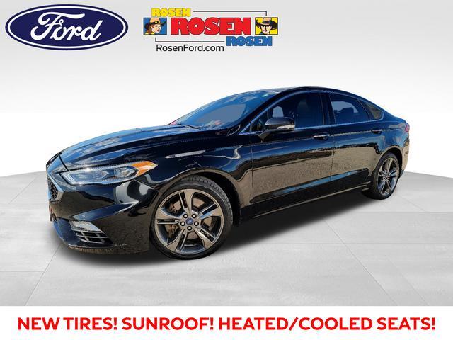 used 2018 Ford Fusion car, priced at $16,345