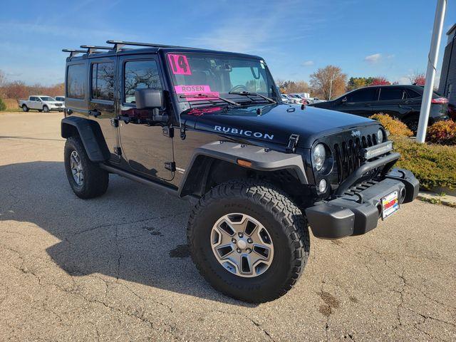 used 2014 Jeep Wrangler Unlimited car, priced at $16,969