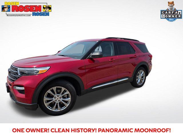 used 2022 Ford Explorer car, priced at $24,969