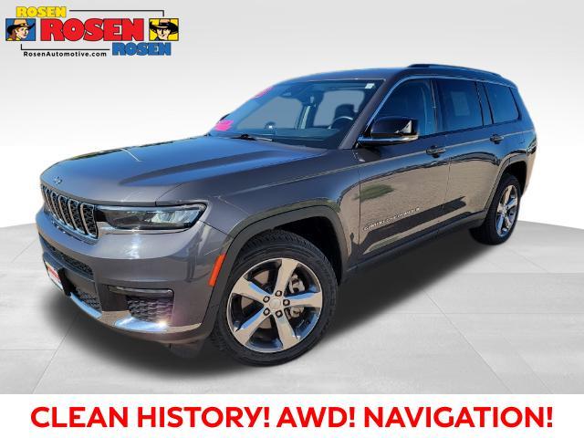 used 2021 Jeep Grand Cherokee L car, priced at $30,569