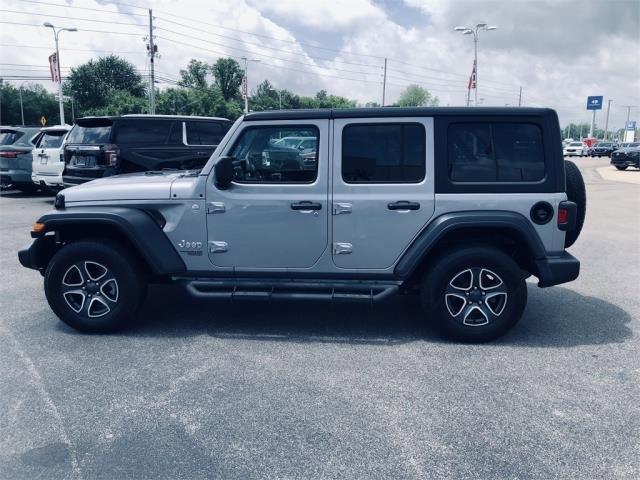 used 2020 Jeep Wrangler Unlimited car, priced at $29,894